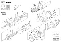 Bosch 0 602 229 104 ---- Straight Grinders Spare Parts